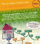 Visuel de l'exposition "Marchons vers l'&eacute;cole"