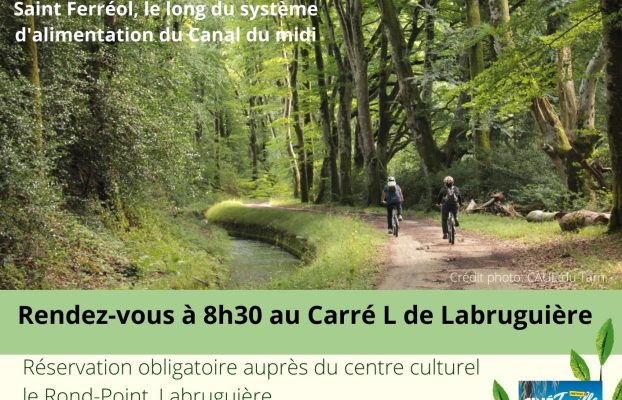 Balade en vélo et à pied en Montagne Noire 10-10-2023