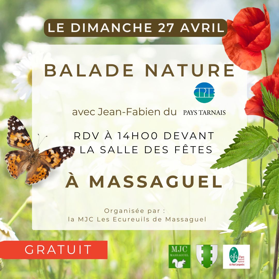 [Balade nature ] Massaguel Dimanche 27 Avril 2025