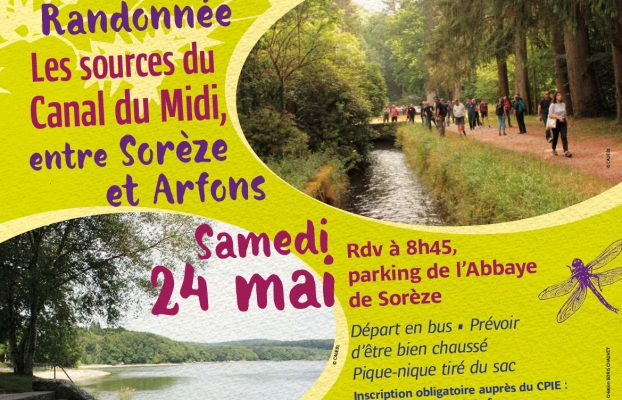 [Randonnée] Les sources du Canal du Midi 24-05-2025 à Sorèze
