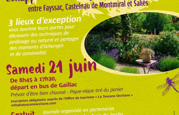 [Visite de jardins] Échappée verte, de jardins en jardins Gaillac 21-06-25
