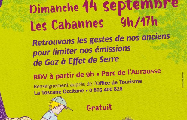 Les Cabannes dimanche 14 septembre de 9h à 17h journée d’activités enrichissantes ouverte à toute la famille !