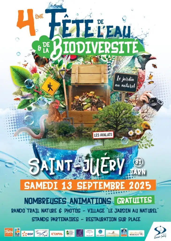 Fête de l’eau et de la biodiversité à Saint-Juery 13-09-2025