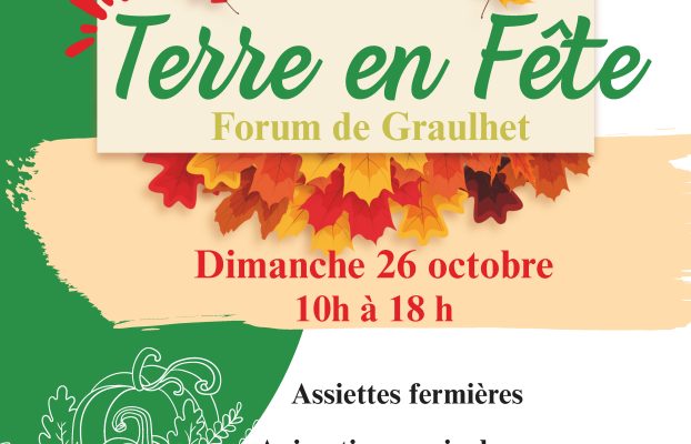 [ateliers & animations] TERRE EN FÊTE au Forum de Graulhet Dimanche 26 octobre 2025