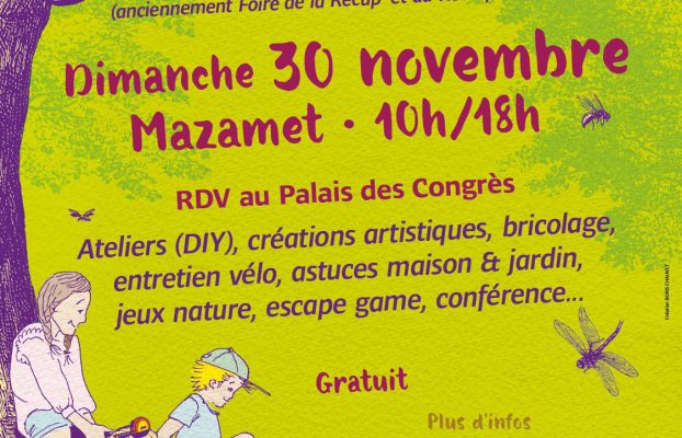 [Éco-activités créatives] La Fabrique de Drôle de Planète1ère édition – 30/11/2025 – Mazamet