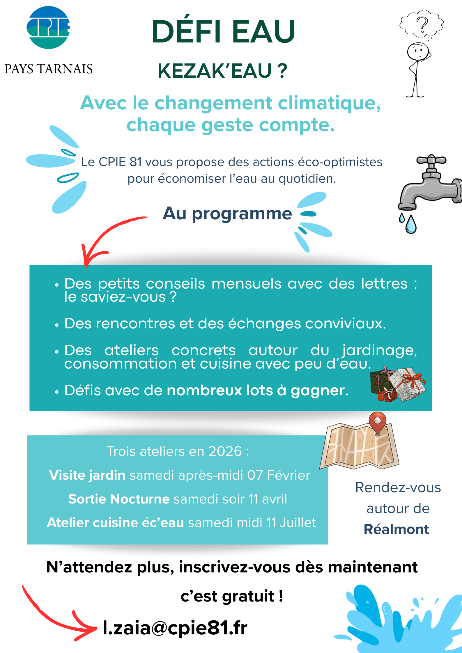 [Atelier] Défi EAU KEZAK&rsquo;EAU?