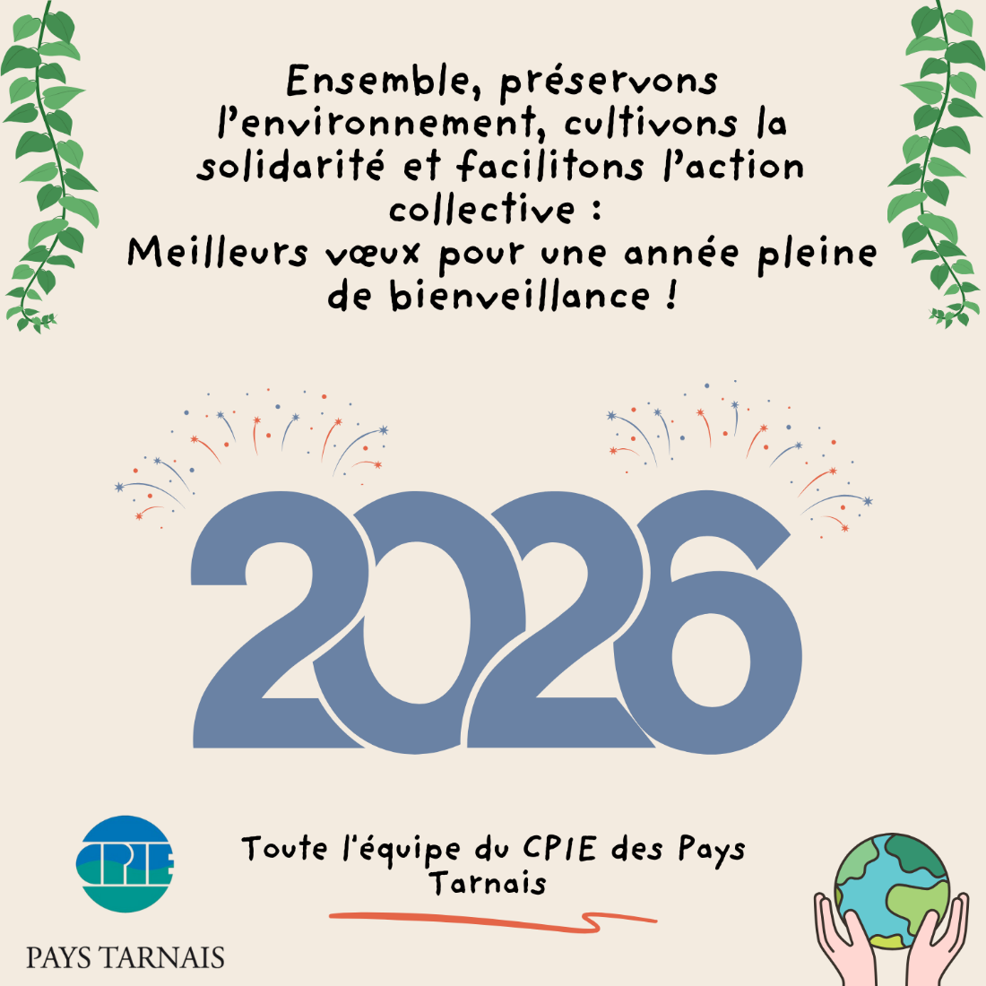 Meilleurs vœux 2026 !